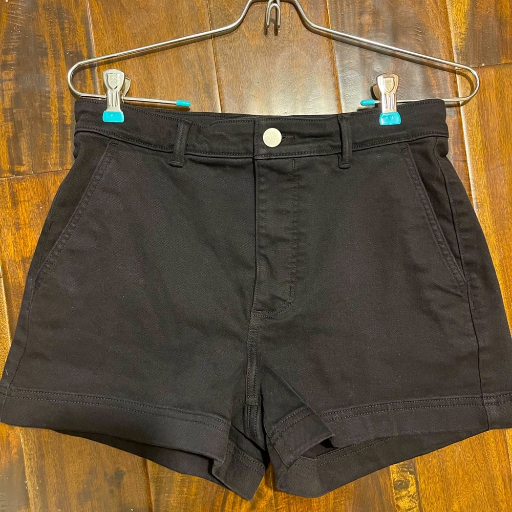 Everlane Black Shorts- Lightly Worn